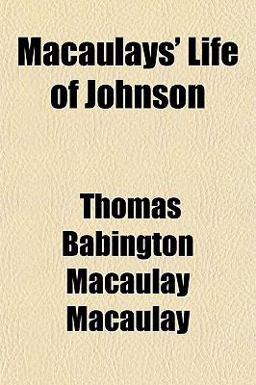 Macaulays' Life of Johnson