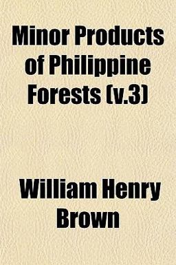 Minor Products of Philippine Forests