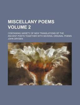 Miscellany Poems