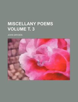 Miscellany Poems