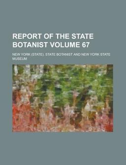 Report of the State Botanist