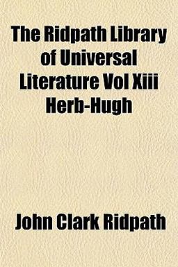 The Ridpath Library of Universal Literature