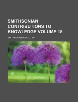 Smithsonian Contributions to Knowledge