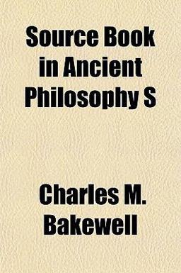 Source Book in Ancient Philosophy S