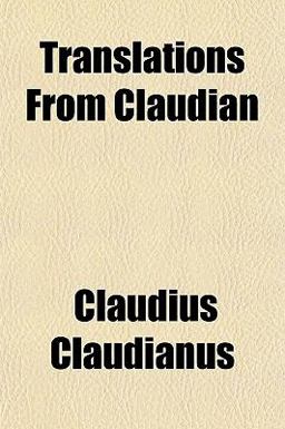 Translations from Claudian