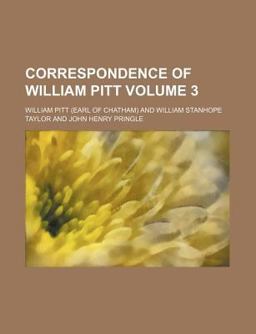 Correspondence of William Pitt