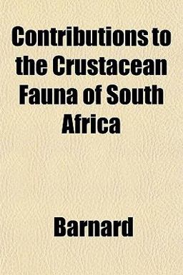 Contributions to the Crustacean Fauna of South Afric