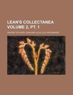Lean's Collectanea (Volume