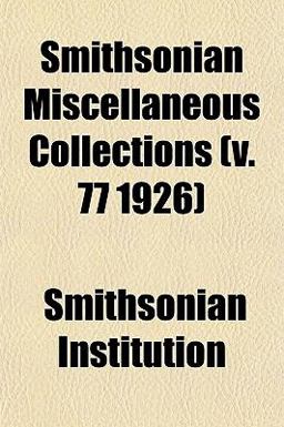 Smithsonian Miscellaneous Collections