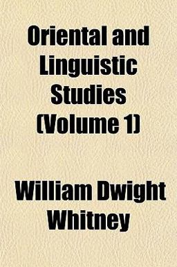 Oriental and Linguistic Studies