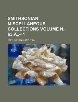 Smithsonian Miscellaneous Collections