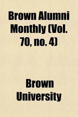 Brown Alumni Monthly