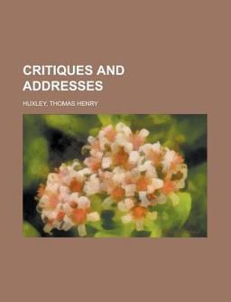 Critiques and Addresses