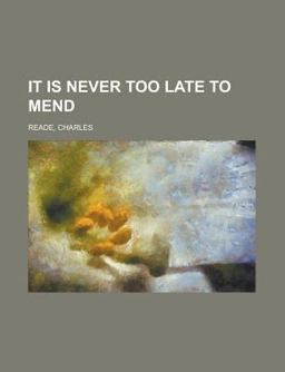 It Is Never Too Late to Mend