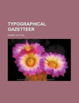 Typographical Gazetteer Typographical Gazetteer