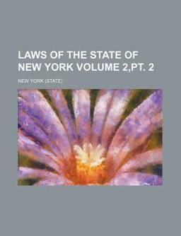 Laws of the State of New York