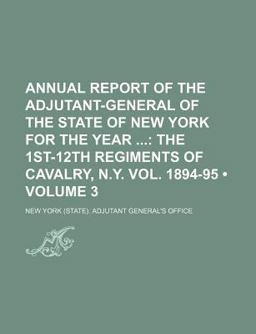 Annual Report of the Adjutant-General of the State of New York for the Year