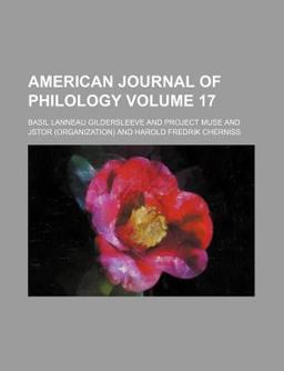 American Journal of Philology American Journal of Philology