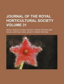 Journal of the Royal Horticultural Society