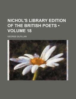 Nichol's Library Edition of the British Poets