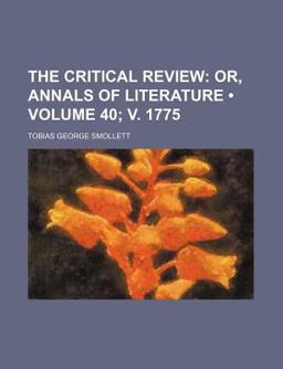 The Critical Review; or, Annals of Literature