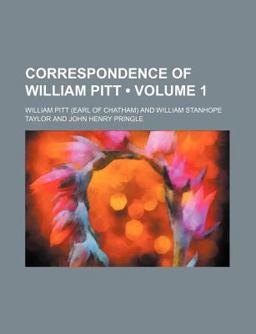 Correspondence of William Pitt