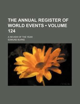 The Annual Register of World Events; a Review of the Year