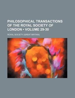 Philosophical Transactions of the Royal Society of London