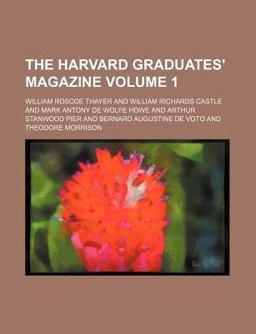 The Harvard Graduates' Magazine