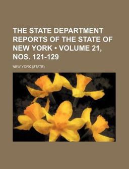 The State Department Reports of the State of New York