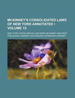 Consolidated Laws of New York Annotated