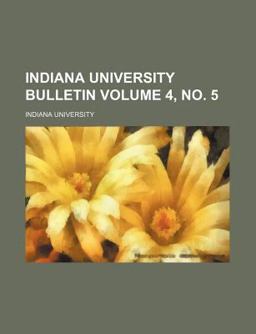 Indiana University Bulletin