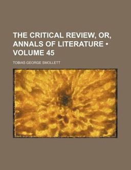 The Critical Review, or, Annals of Literature