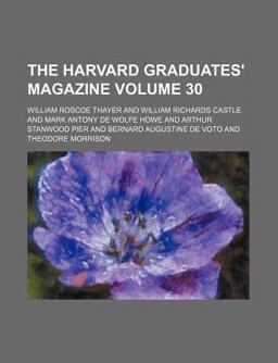 The Harvard Graduates' Magazine