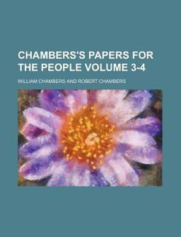 Chambers's Papers for the People