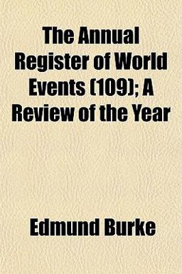 The Annual Register of World Events; a Review of the Year