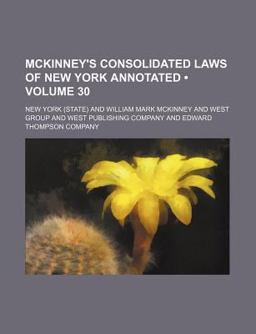 Consolidated Laws of New York Annotated