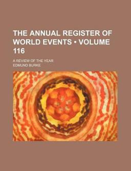 The Annual Register of World Events; a Review of the Year