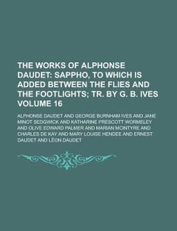 The Works of Alphonse Daudet