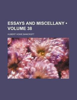 Essays and Miscellany