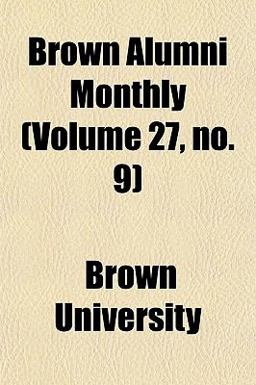 Brown Alumni Monthly
