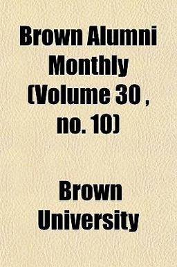 Brown Alumni Monthly