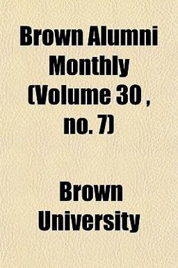 Brown Alumni Monthly