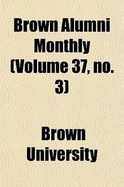 Brown Alumni Monthly