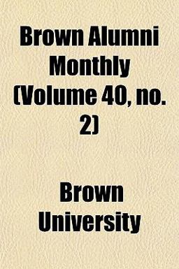 Brown Alumni Monthly