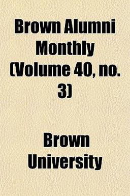 Brown Alumni Monthly
