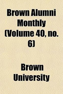 Brown Alumni Monthly
