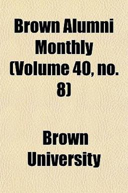 Brown Alumni Monthly