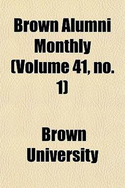 Brown Alumni Monthly
