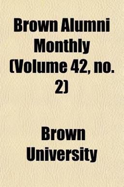Brown Alumni Monthly